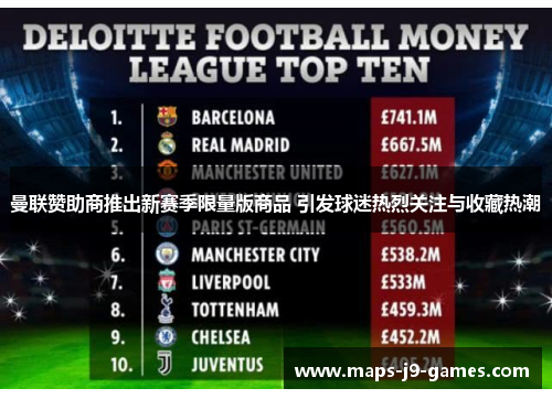 曼联赞助商推出新赛季限量版商品 引发球迷热烈关注与收藏热潮 曼联赞助商推出新赛季限量版商品 引发球迷热烈关注与收藏热潮