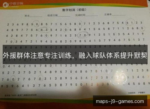 外援群体注意专注训练，融入球队体系提升默契